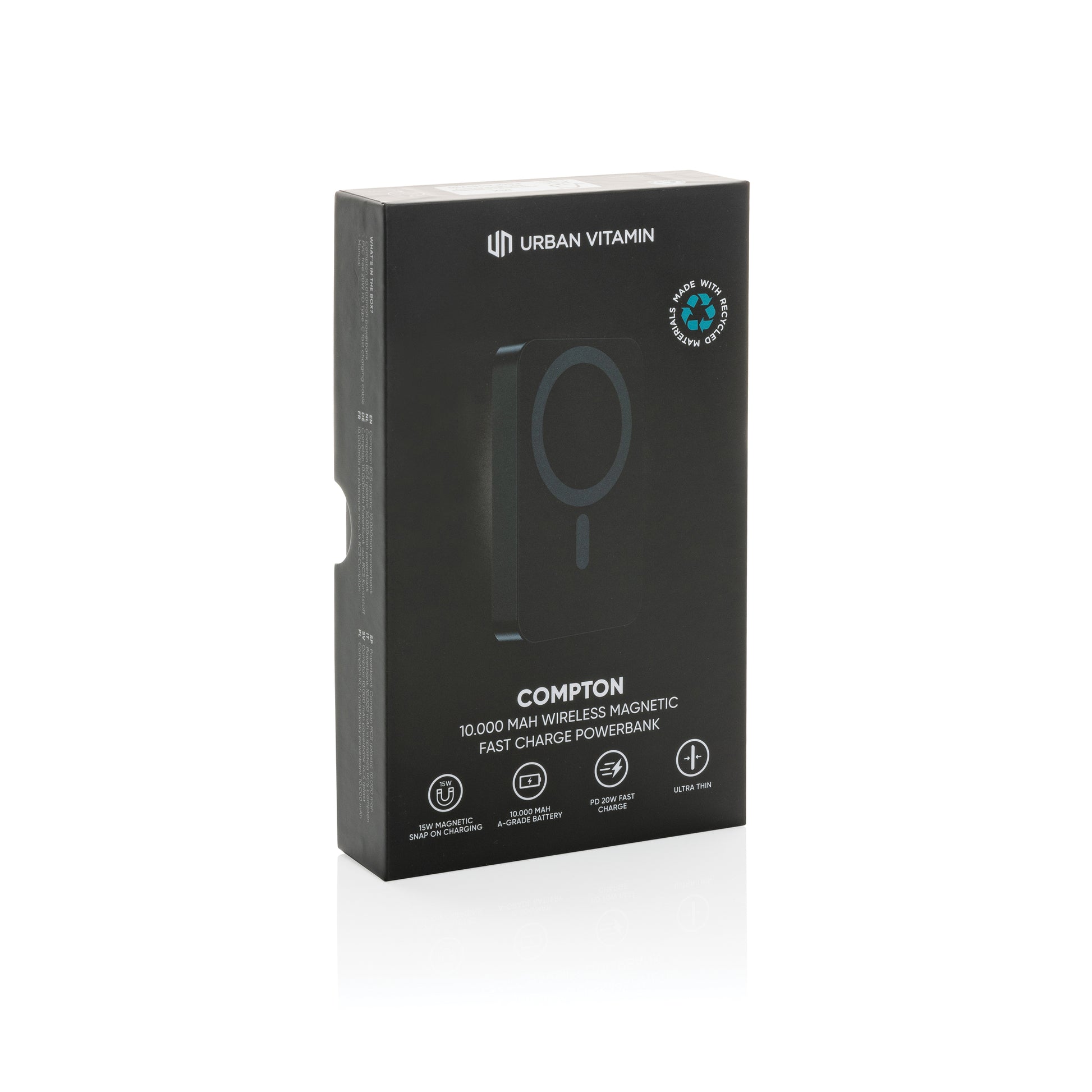 Urban Vitamin Compton RCS plastic/alu 10.000 mah powerbank