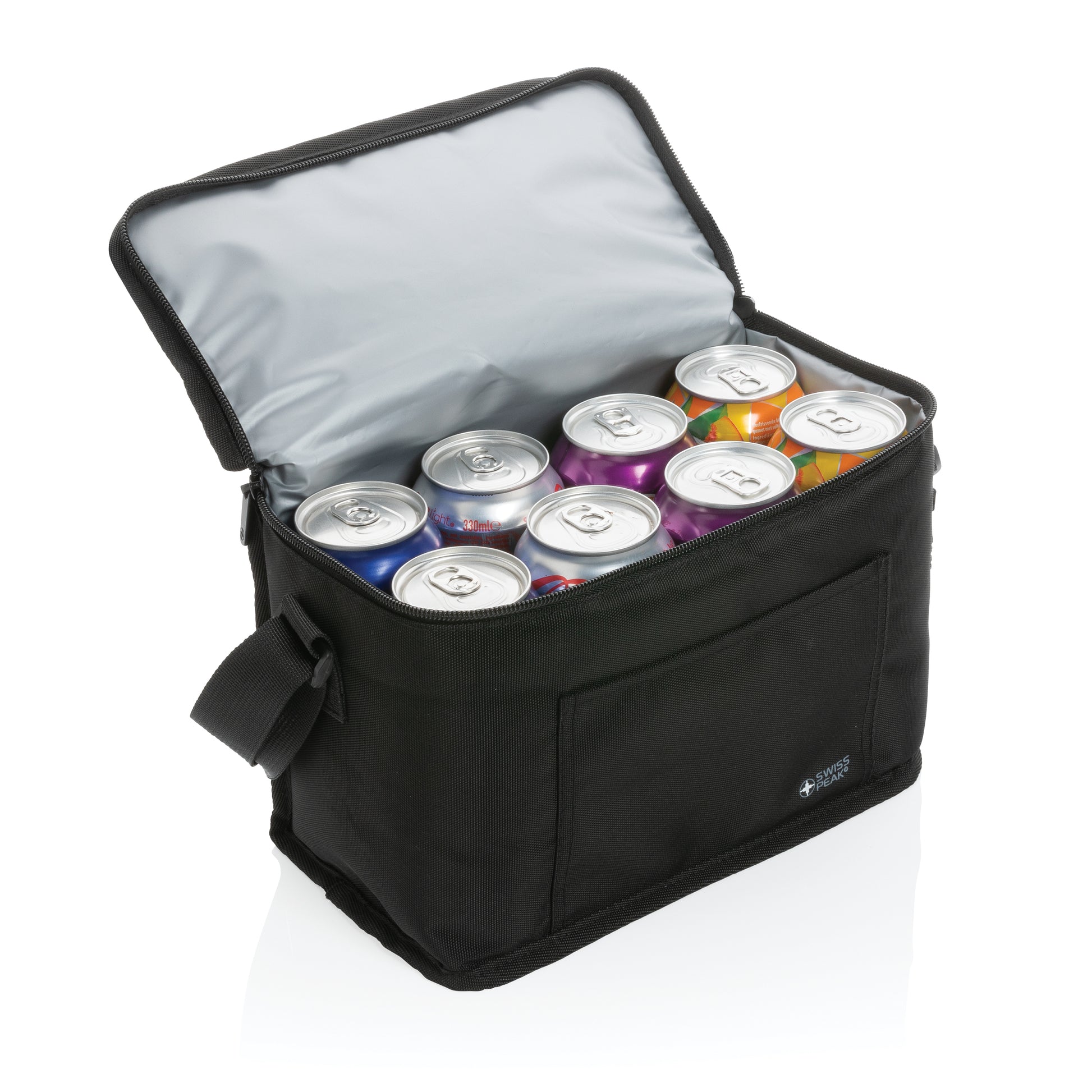 Swiss Peak - 1200D deluxe 8 can cooler bag - 6 Liter