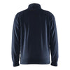 Sweatshirt Bi-Colour Met Half Zip