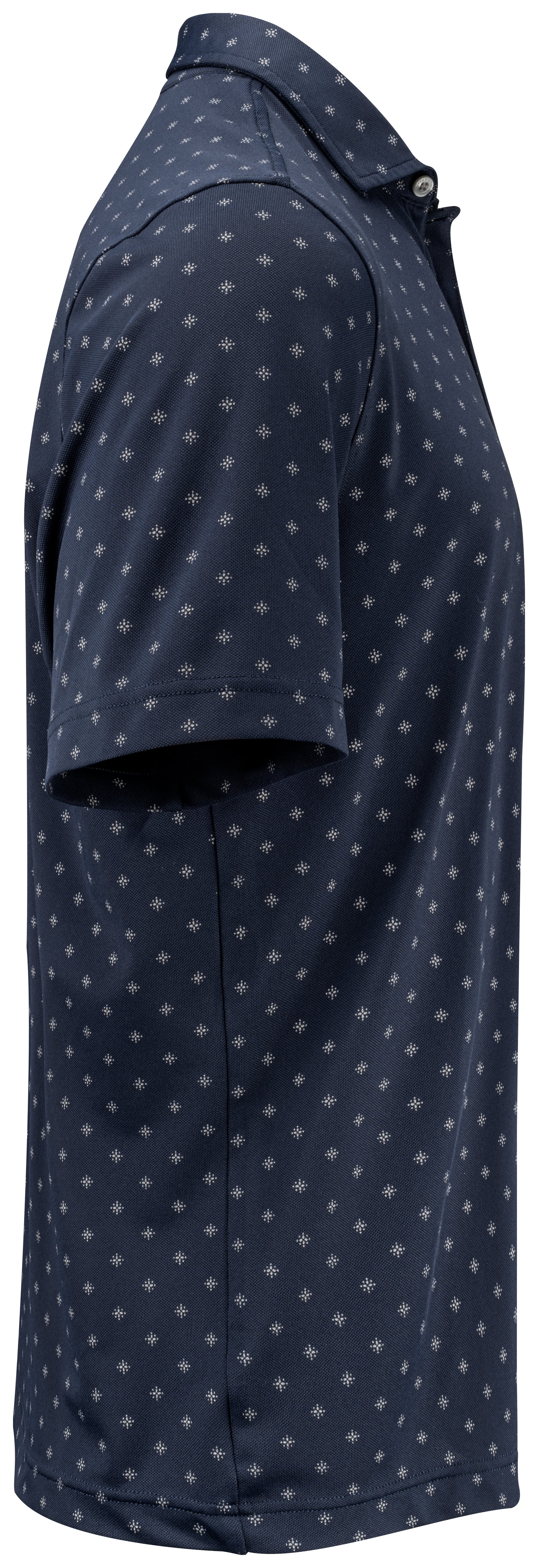 Recycled Polyester Polo Polkadot Men