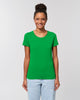 Custom fitted tee women with round neck - Stella Expresser