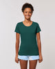 Custom fitted tee women with round neck - Stella Expresser