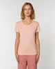 Custom fitted tee women with round neck - Stella Expresser