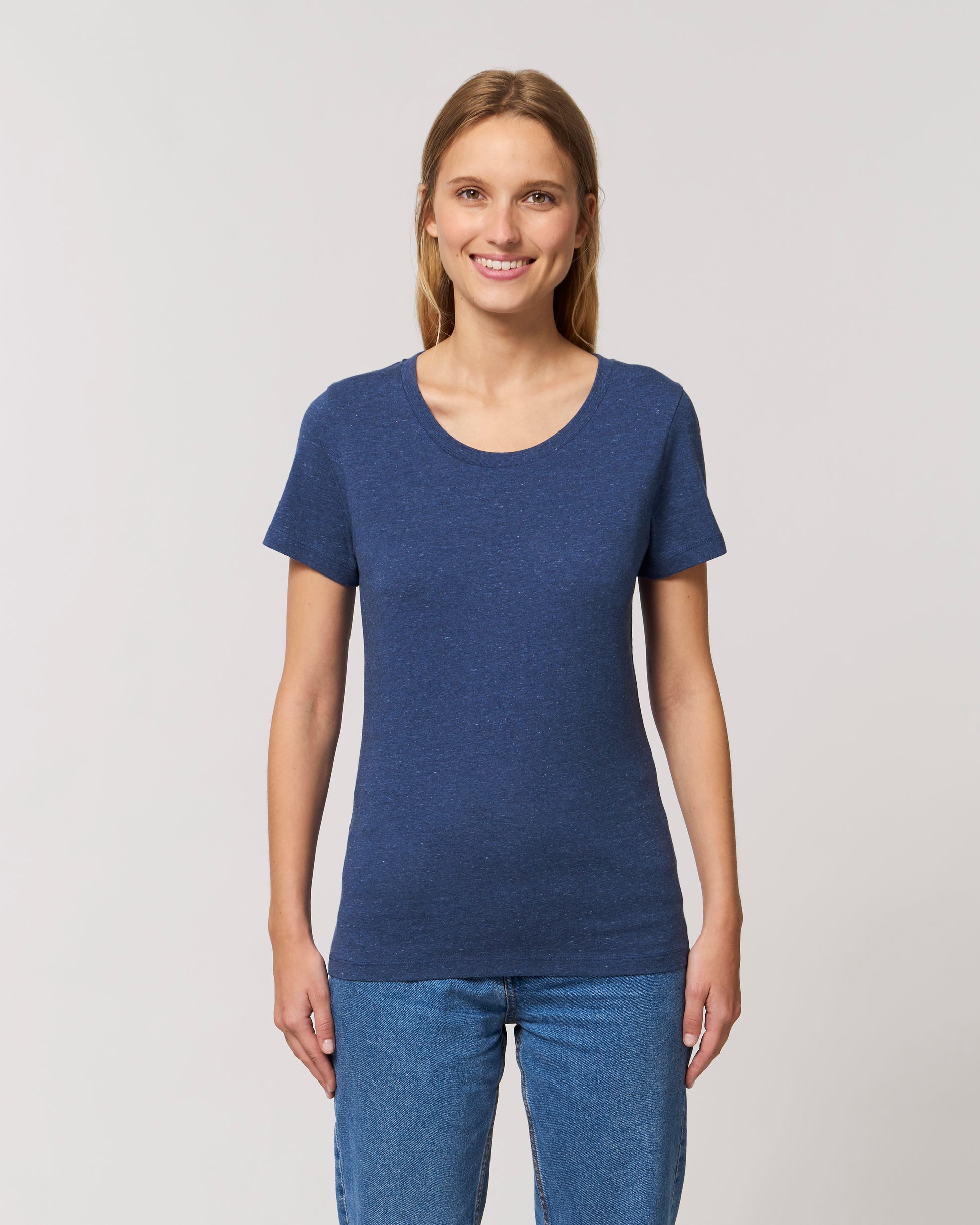Custom fitted tee women with round neck - Stella Expresser