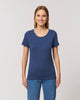 Custom fitted tee women with round neck - Stella Expresser