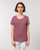 Custom fitted tee women with round neck - Stella Expresser