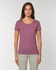 Custom fitted tee women with round neck - Stella Expresser
