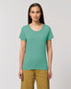 Custom fitted tee women with round neck - Stella Expresser