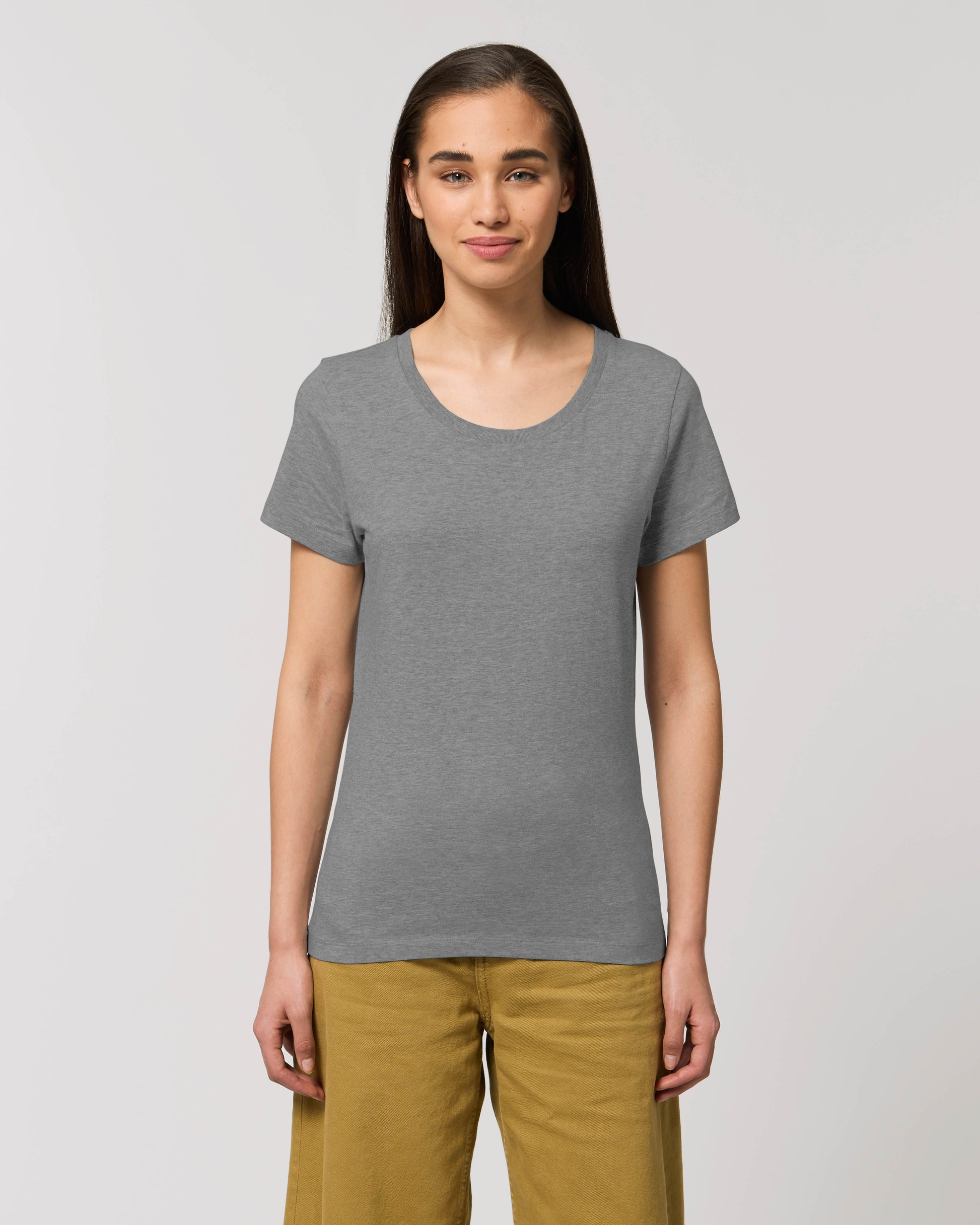 Custom fitted tee women with round neck - Stella Expresser