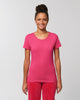 Custom fitted tee women with round neck - Stella Expresser