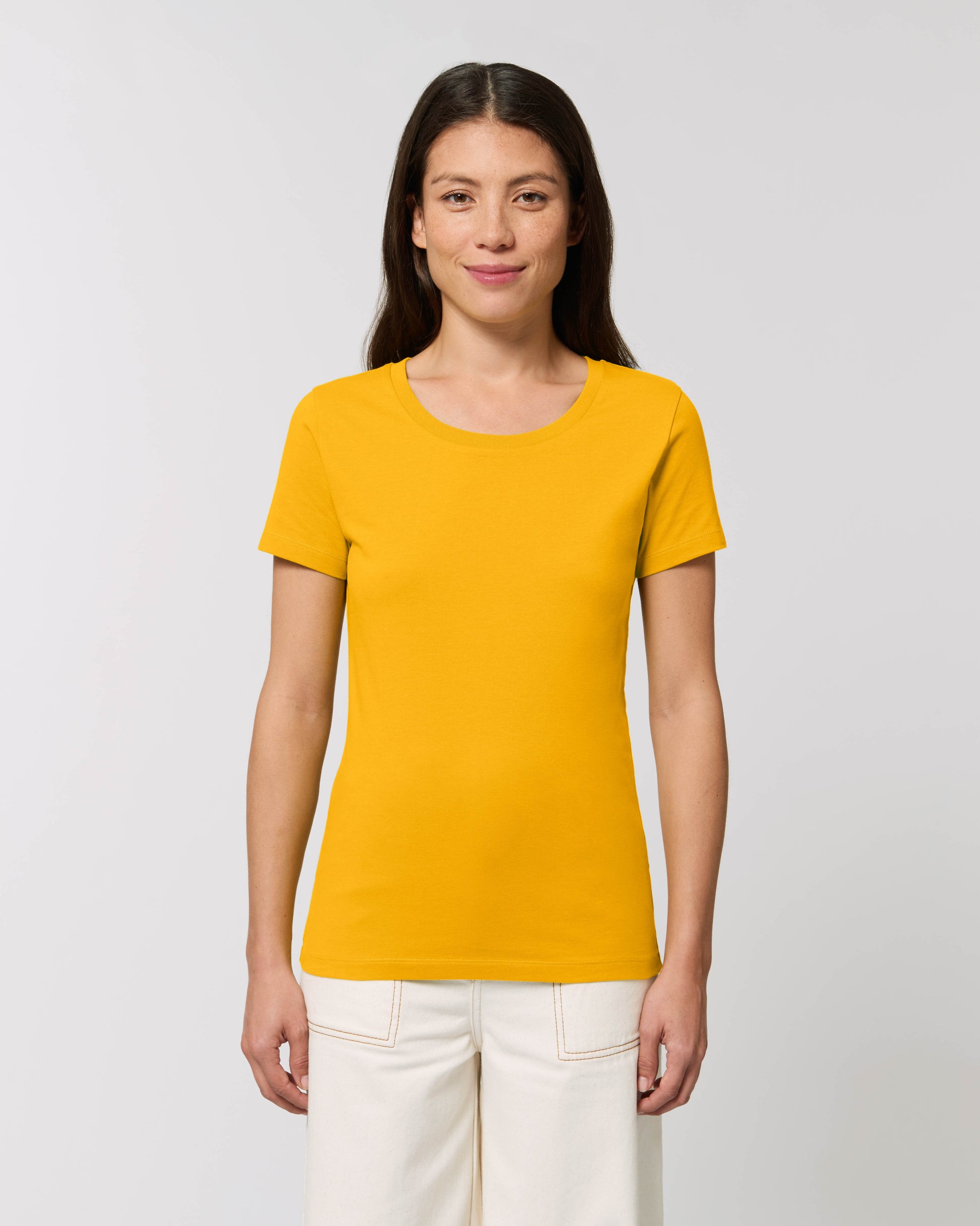 Custom fitted tee women with round neck - Stella Expresser