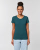Custom fitted tee women with round neck - Stella Expresser