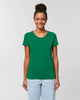 Custom fitted tee women with round neck - Stella Expresser