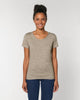 Custom fitted tee women with round neck - Stella Expresser