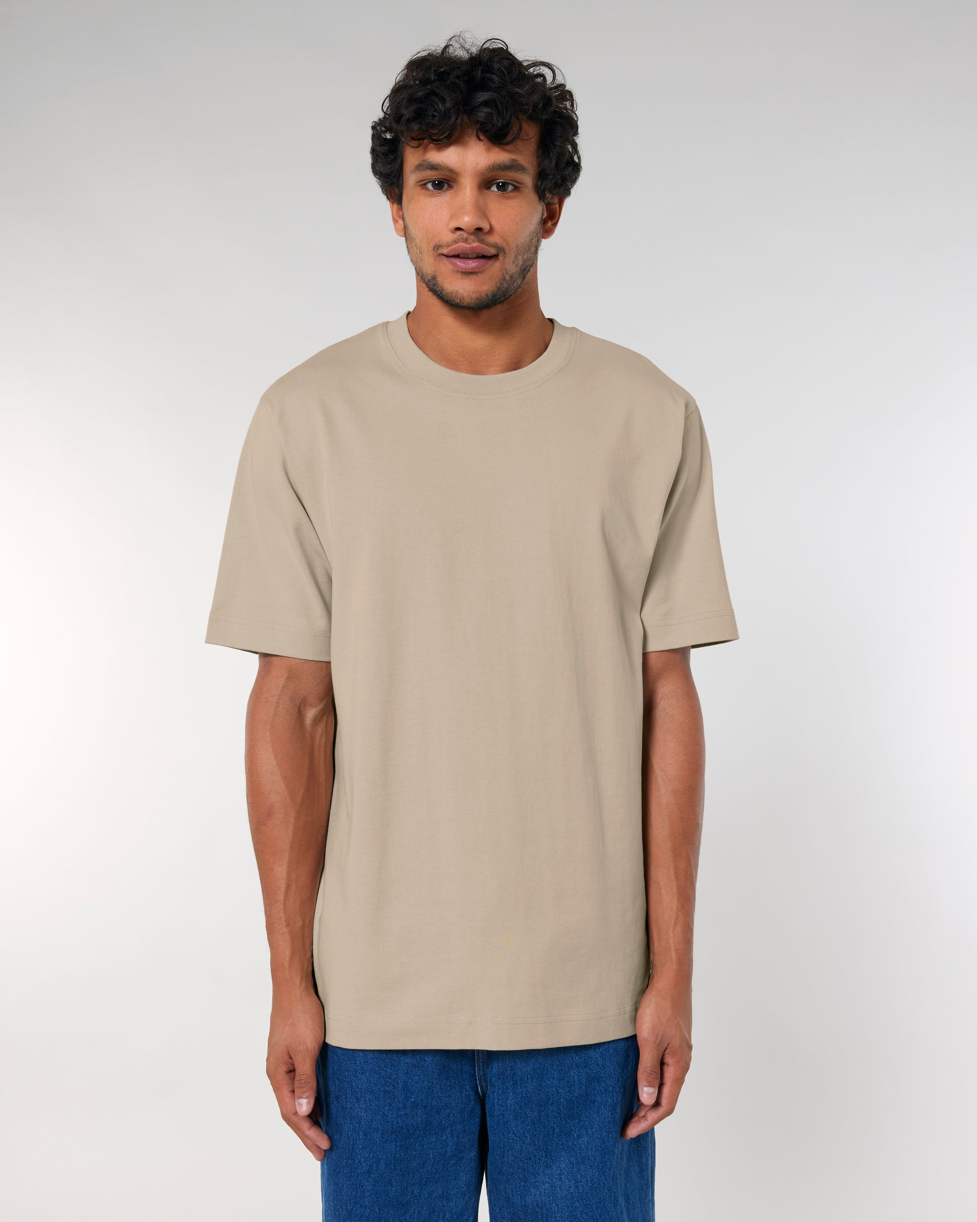 Organic unisex extra heavy tee with relaxed fit - Freestyler