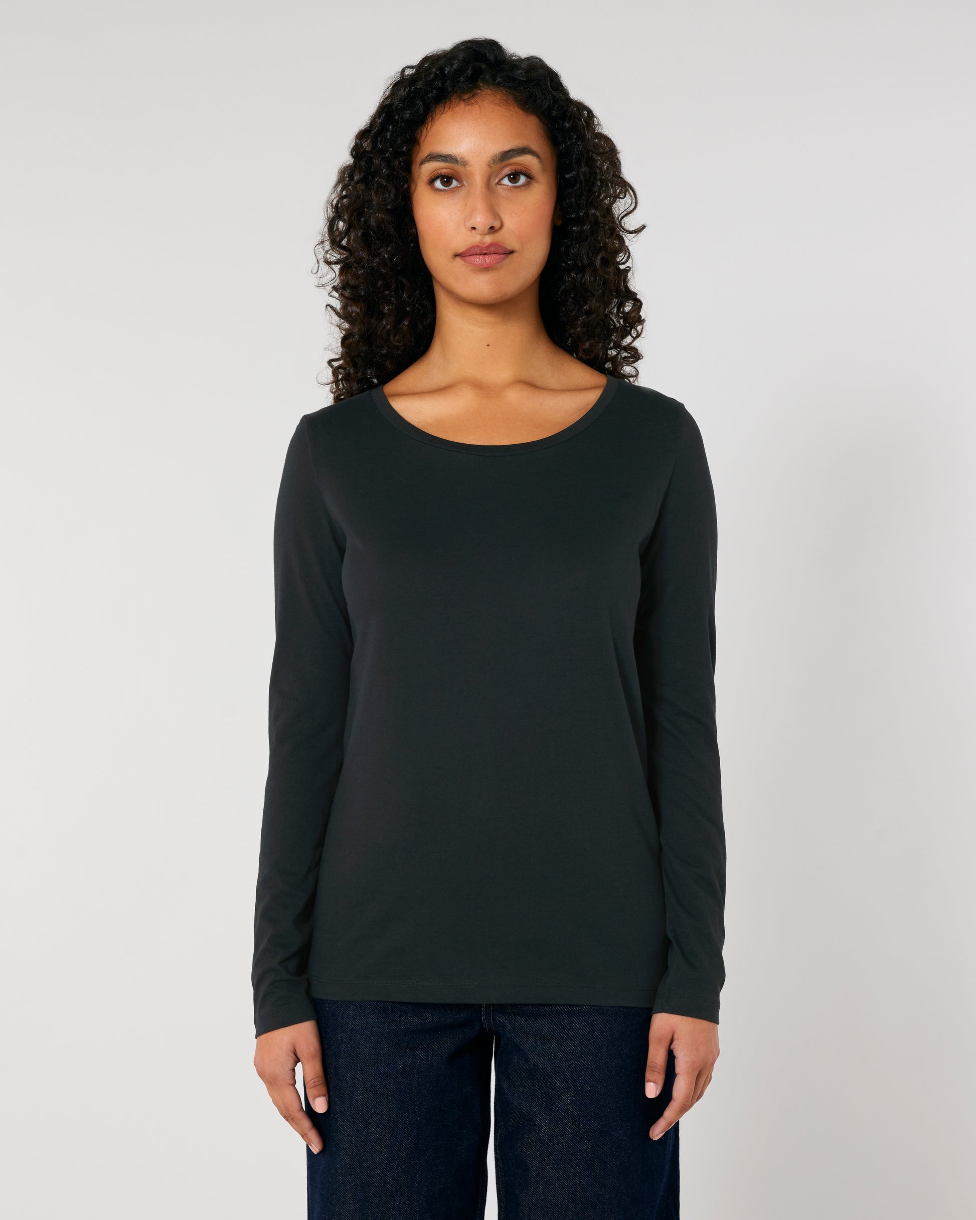 Custom longsleeve tee women with normal fit - Stella Singer