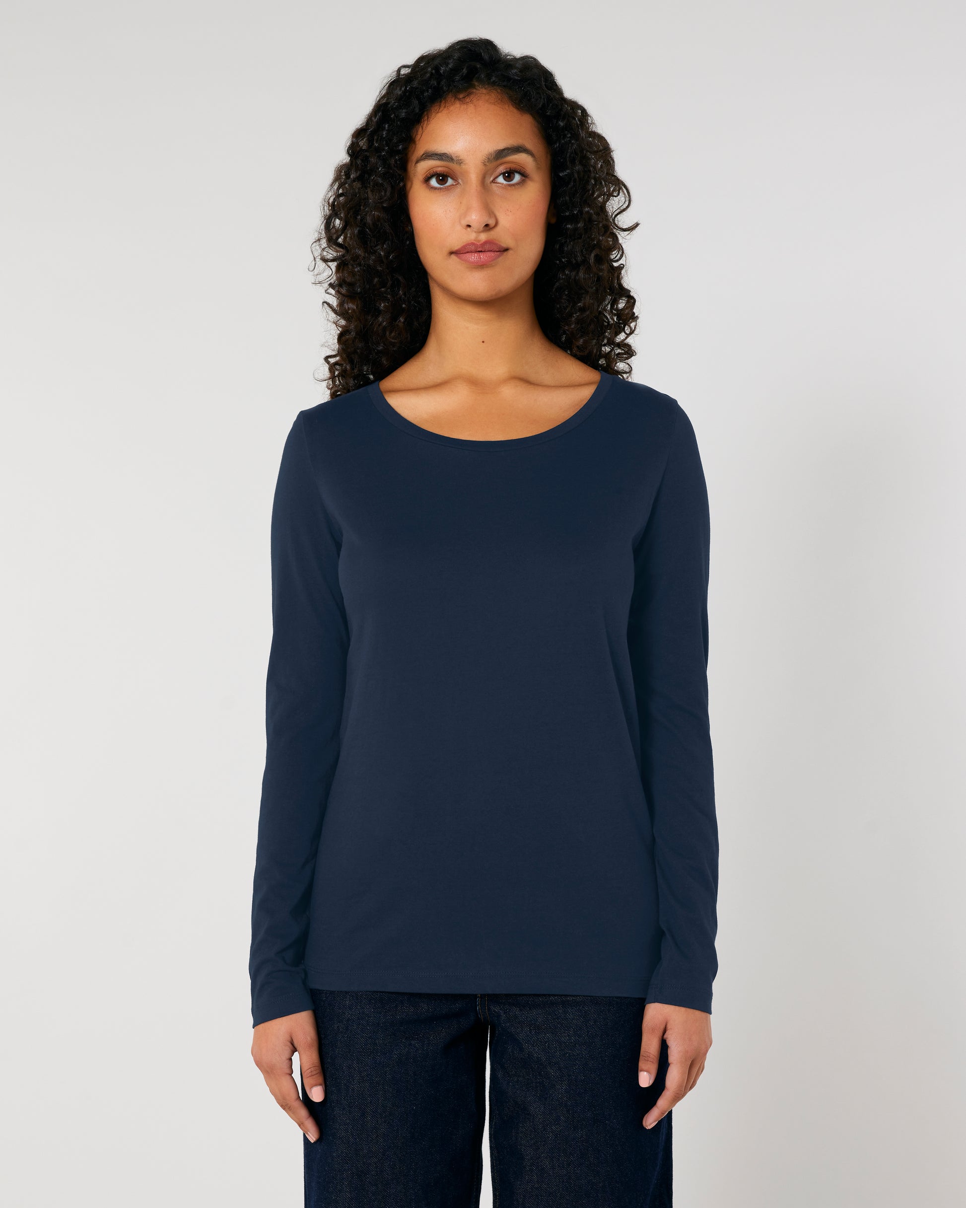 Custom longsleeve tee women with normal fit - Stella Singer