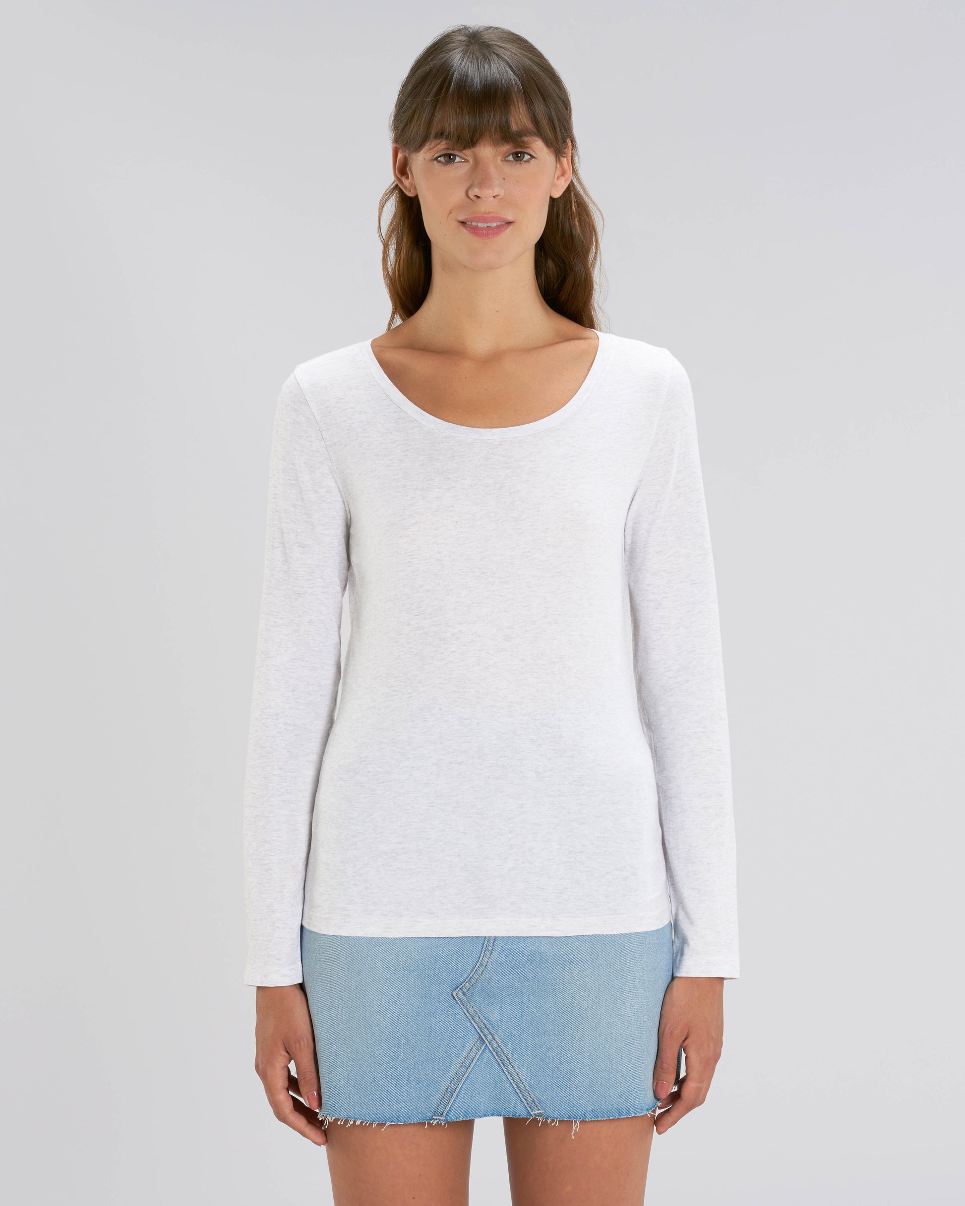 Custom longsleeve tee women with normal fit - Stella Singer