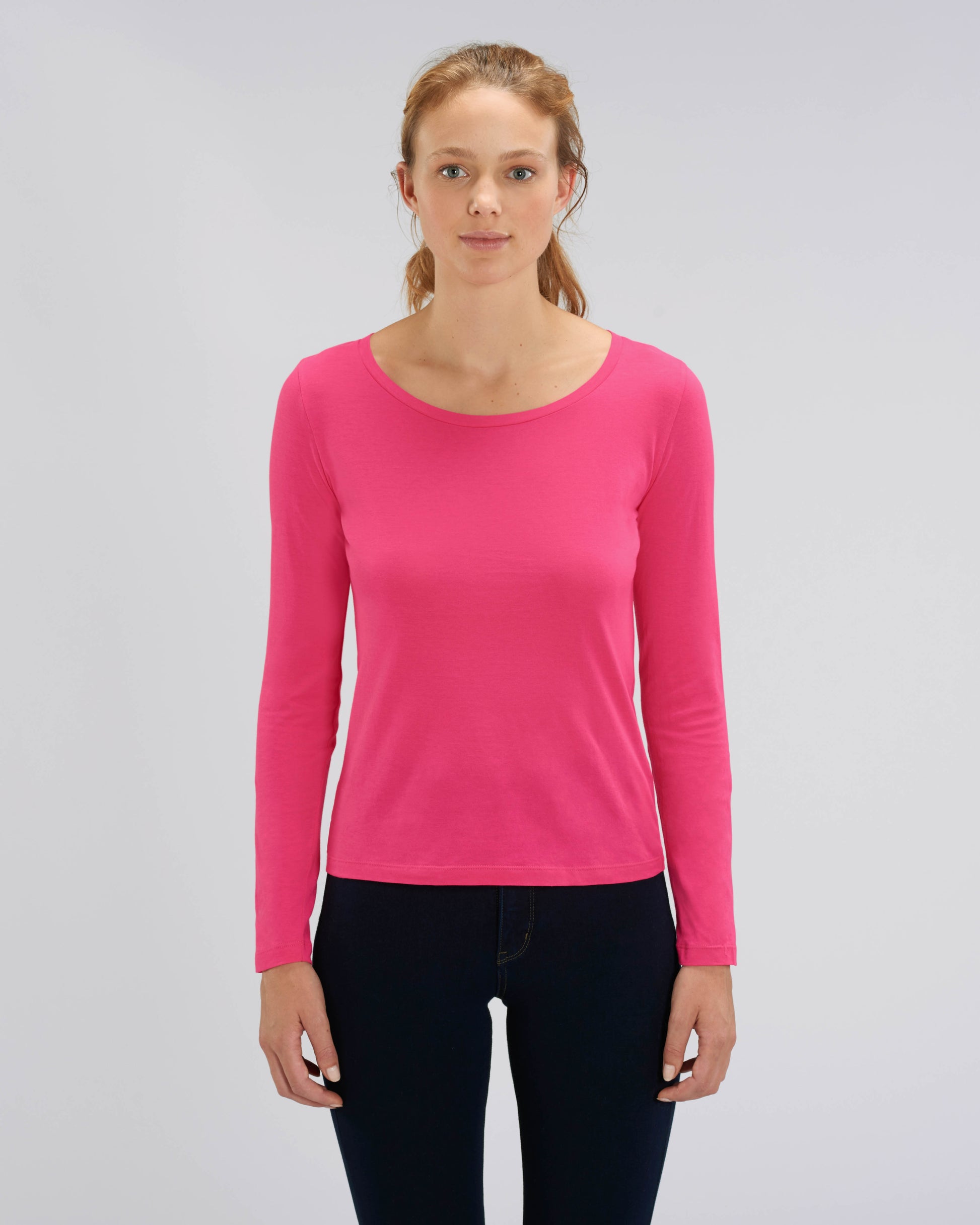 Custom longsleeve tee women with normal fit - Stella Singer
