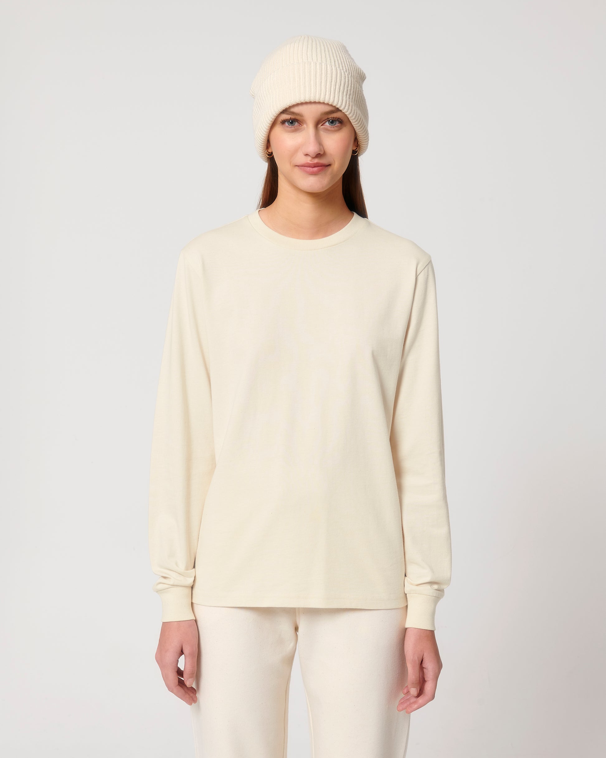 Organic unisex longsleeve tee with normal fit - Shifts Dry