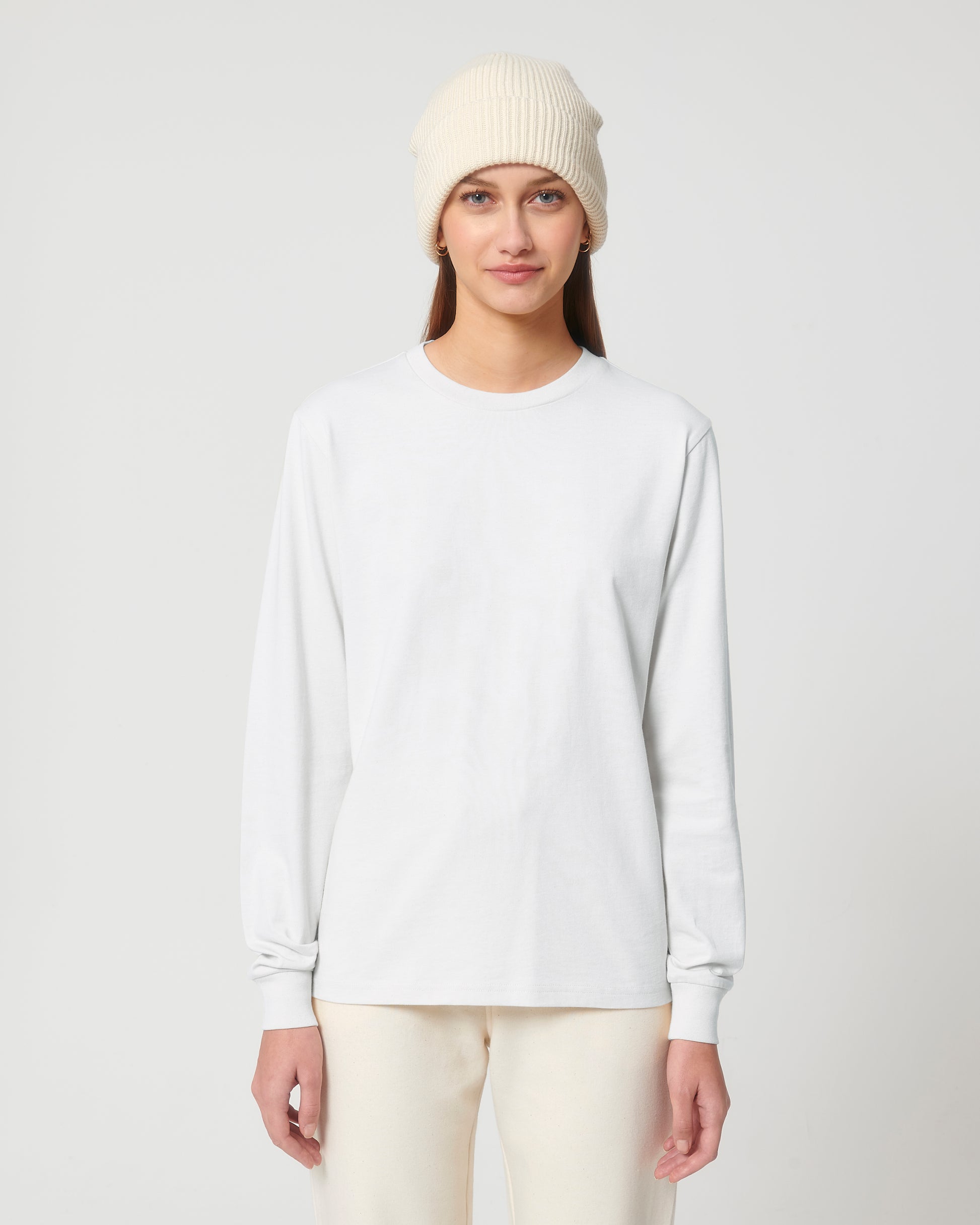 Organic unisex longsleeve tee with normal fit - Shifts Dry