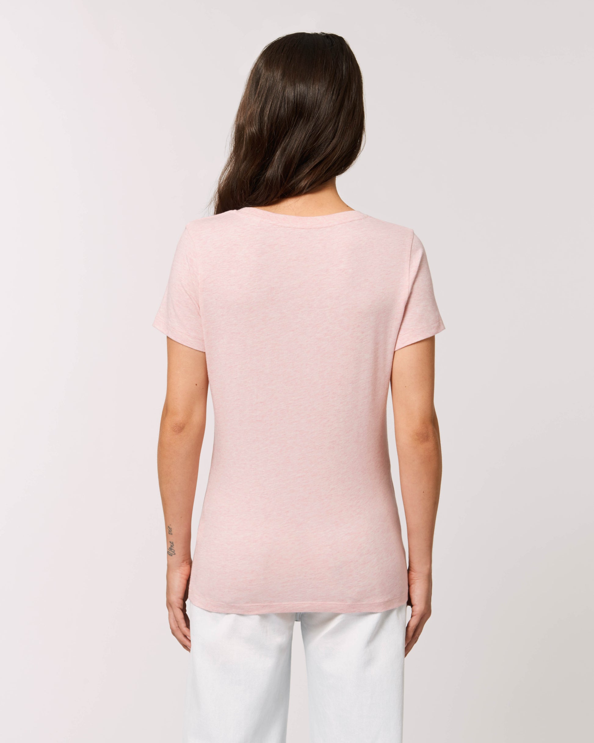 Custom fitted tee women with round neck - Stella Expresser