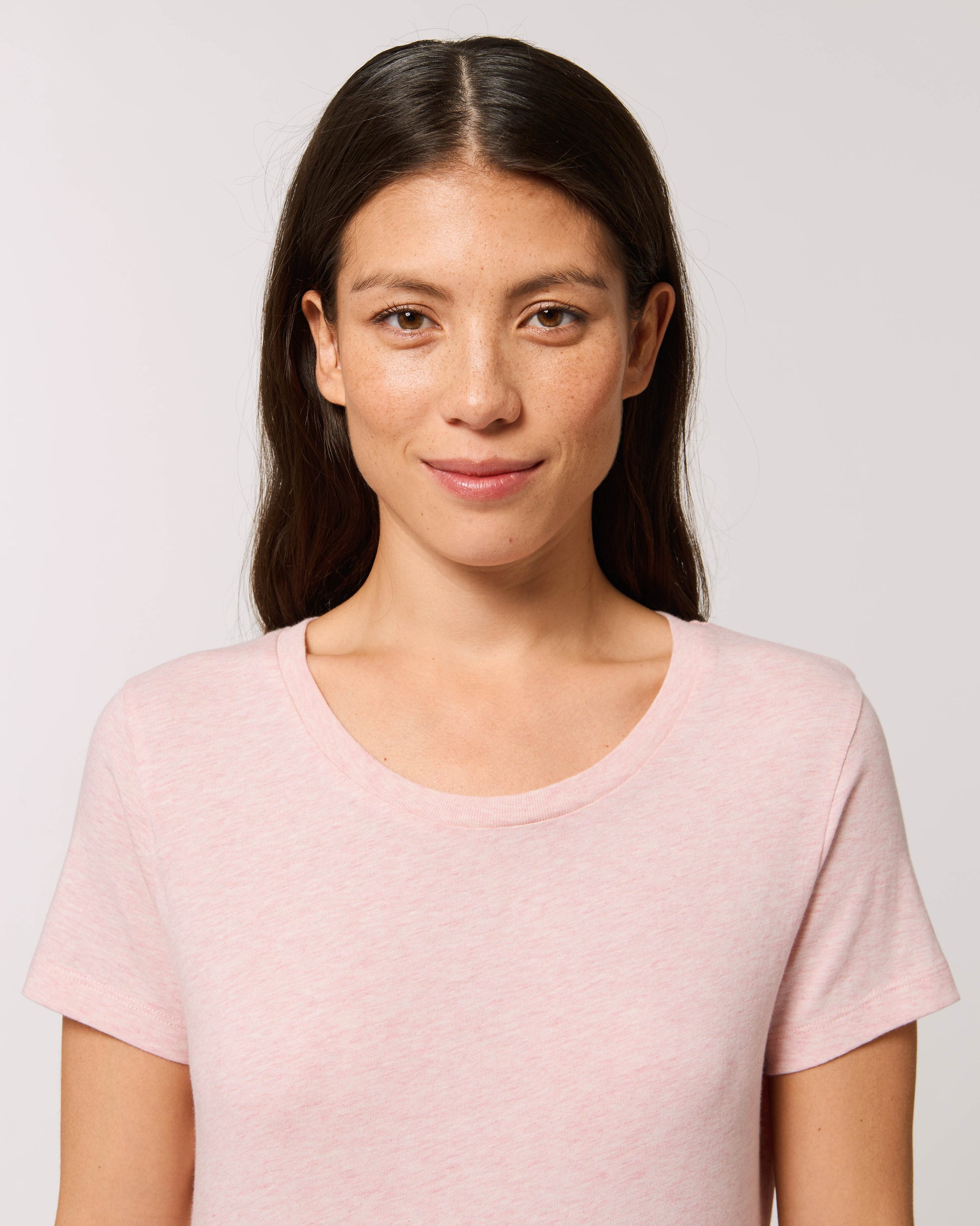 Custom fitted tee women with round neck - Stella Expresser