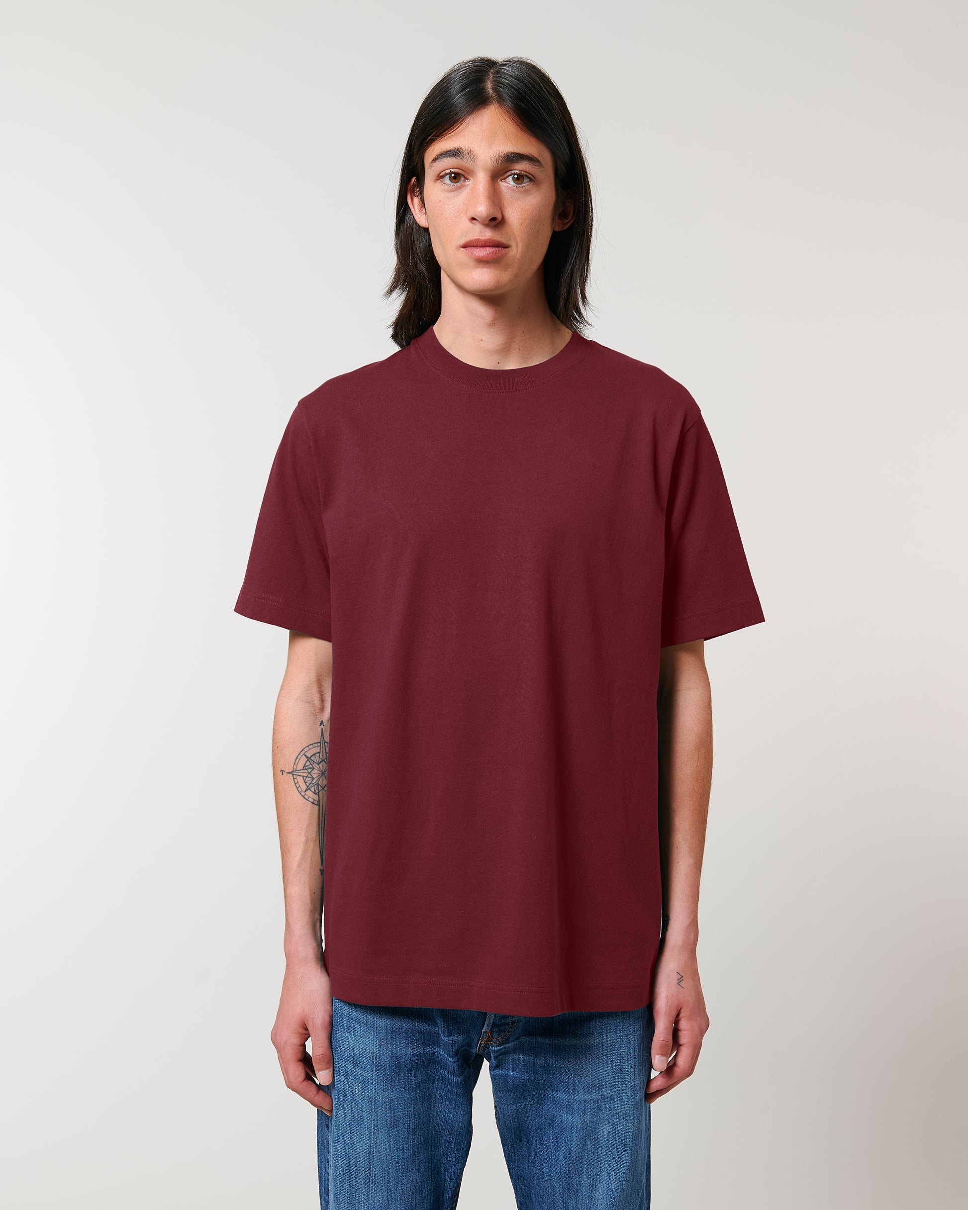 Organic unisex extra heavy tee with relaxed fit - Freestyler