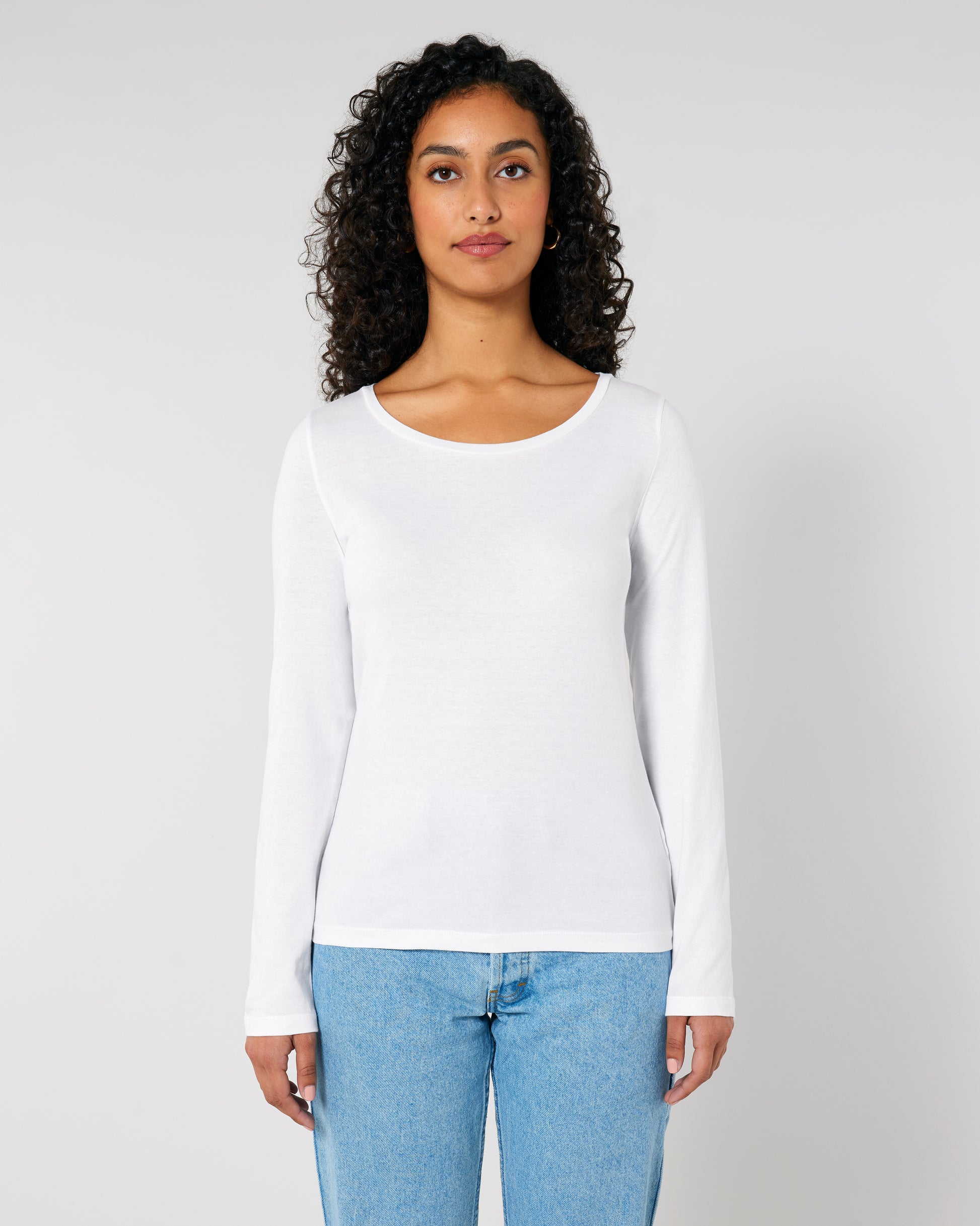 Custom longsleeve tee women with normal fit - Stella Singer