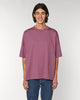 Organic Unisex Oversized Tee with Stand-Up Collar - Blaster