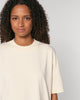 Organic Unisex Oversized Tee with Stand-Up Collar - Blaster