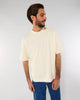 Organic Unisex Oversized Tee with Stand-Up Collar - Blaster