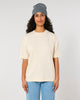 Organic Unisex Oversized Tee with Stand-Up Collar - Blaster