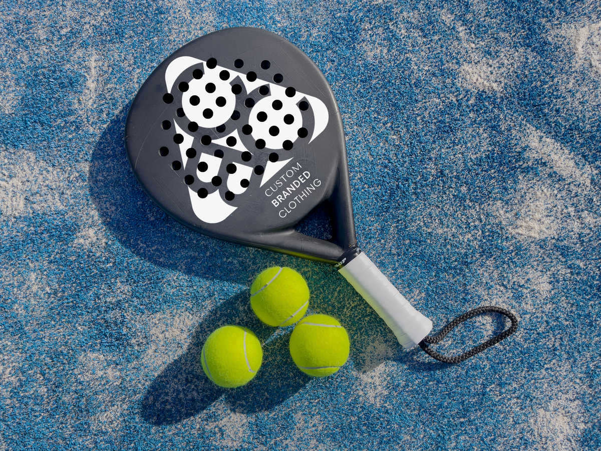 Custompaddel Racket Custom Padel Racket with company logo – Custom Branded Clothing