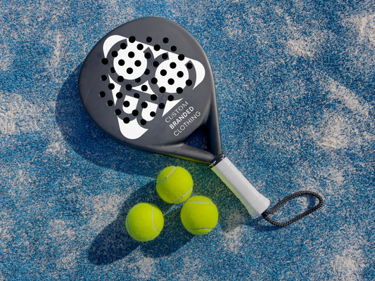 Custom Padel Racket with company logo