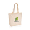 Recycled Canvas Shopper with pocket