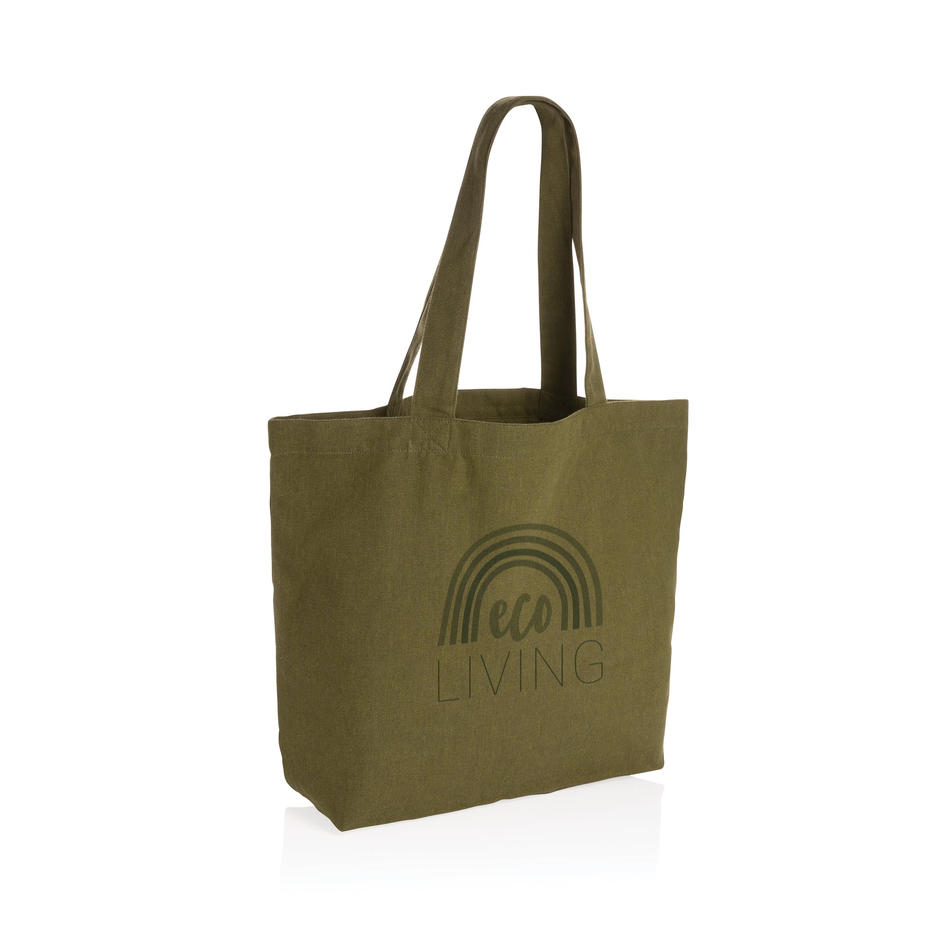 Recycled Canvas Shopper with pocket