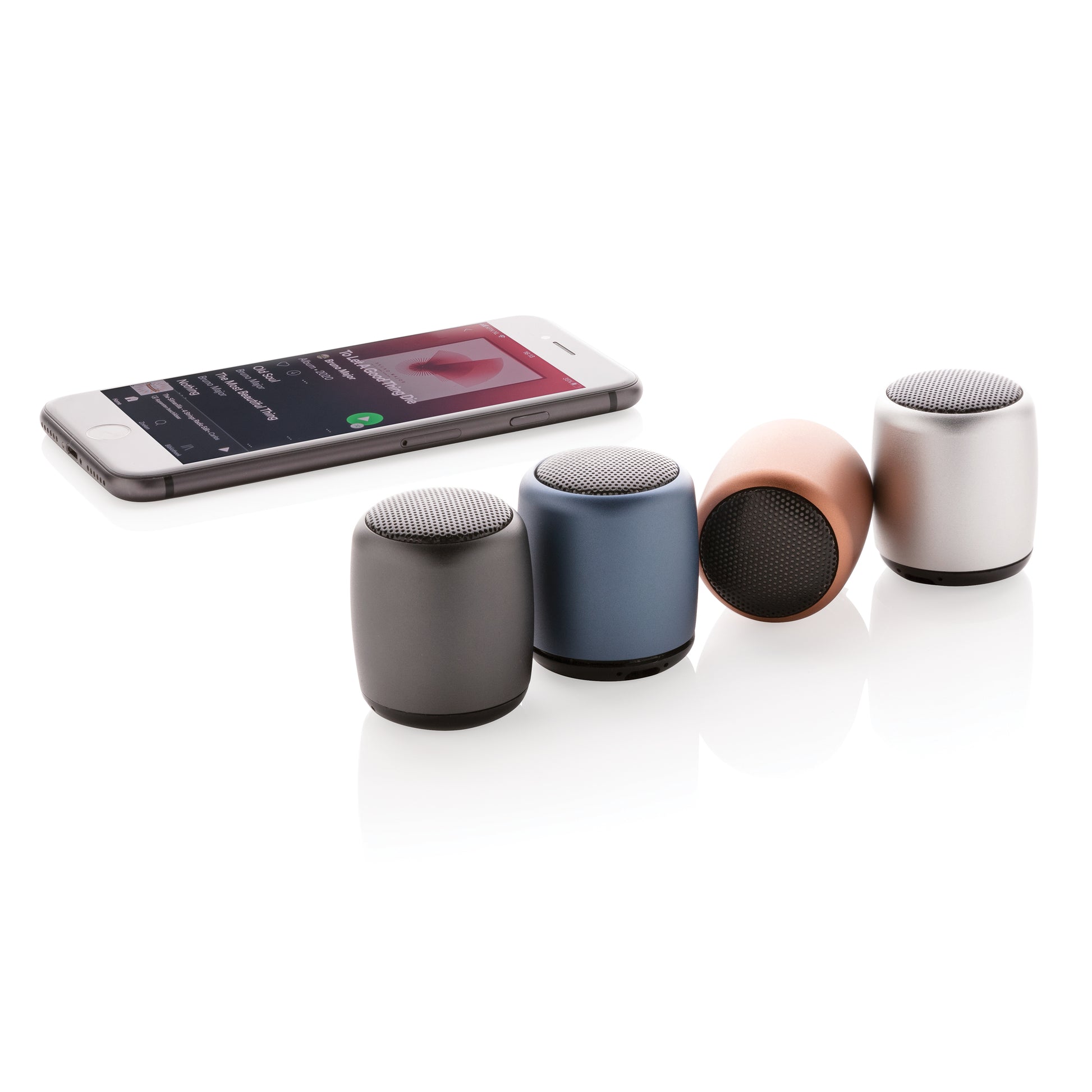 Mini aluminium wireless speaker