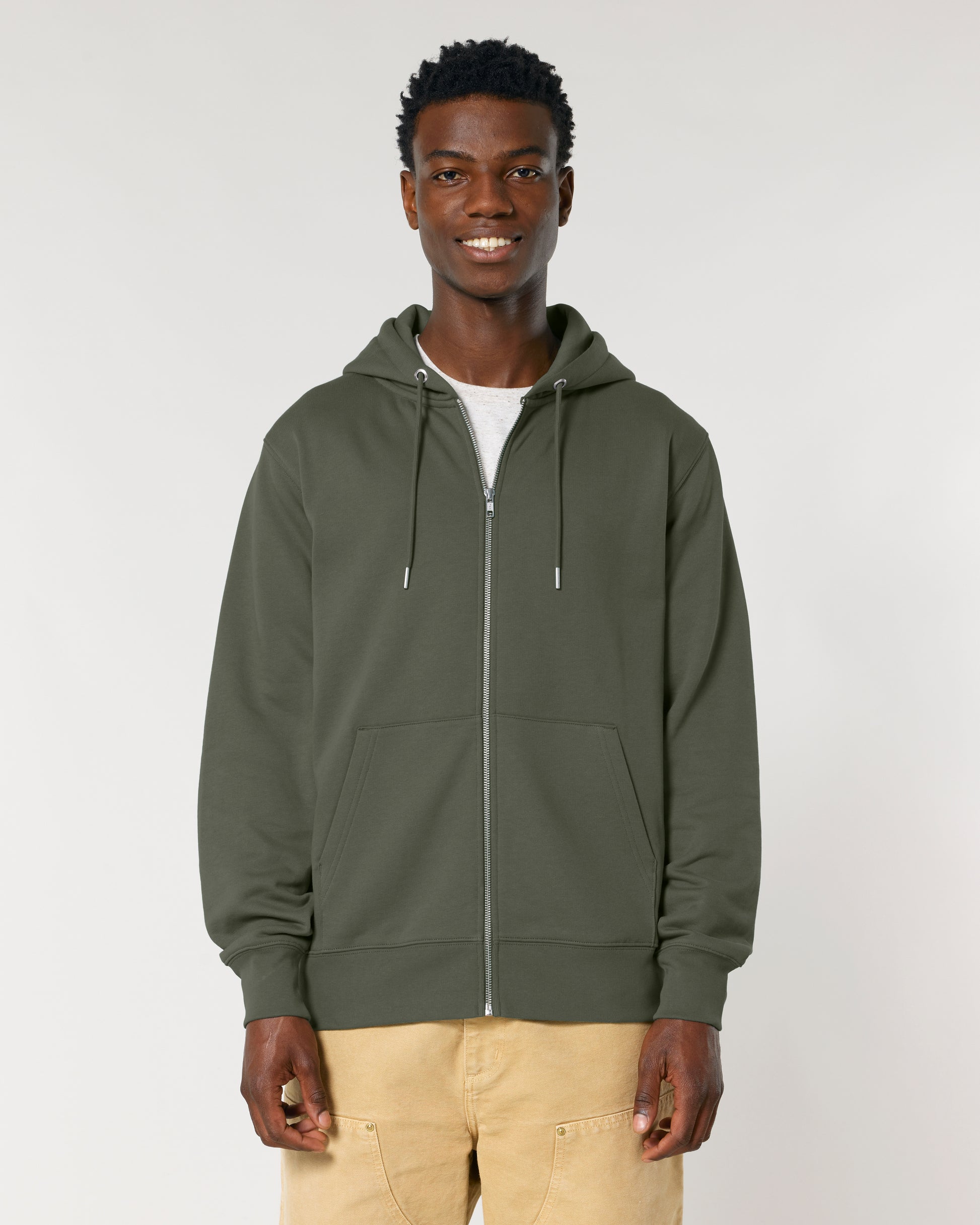 Organic Unisex Zipped Hoodie Medium fit - Cultivator 2.0