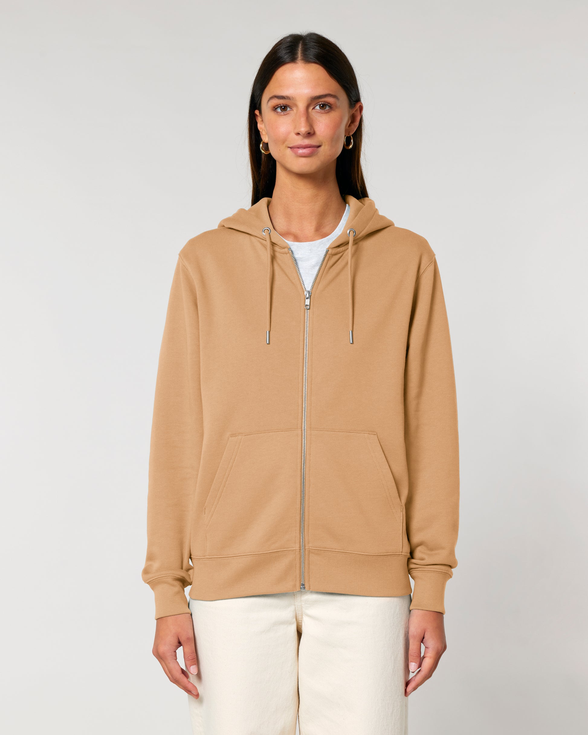 Organic Unisex Zipped Hoodie Medium fit - Cultivator 2.0