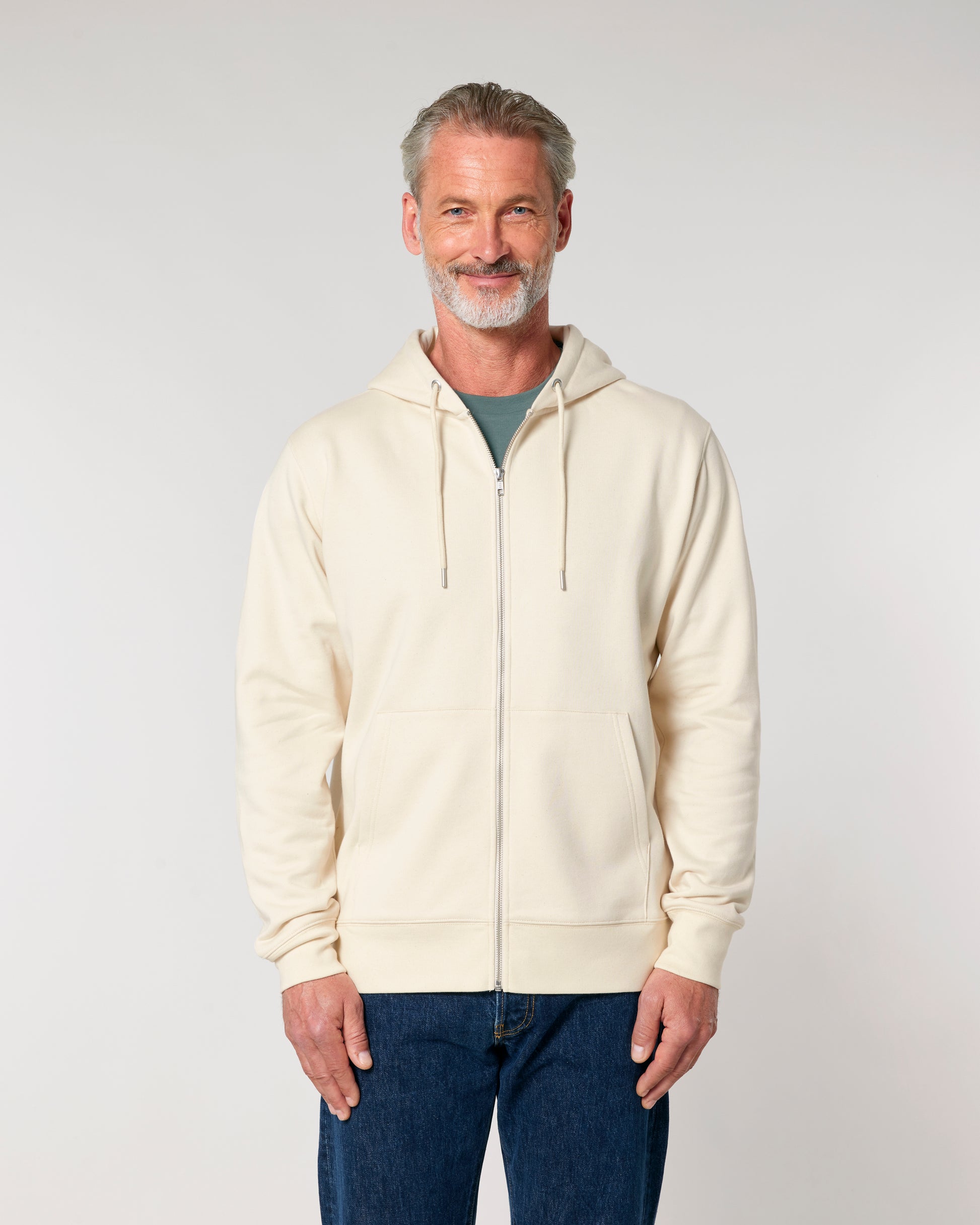 Organic Unisex Zipped Hoodie Medium fit - Cultivator 2.0