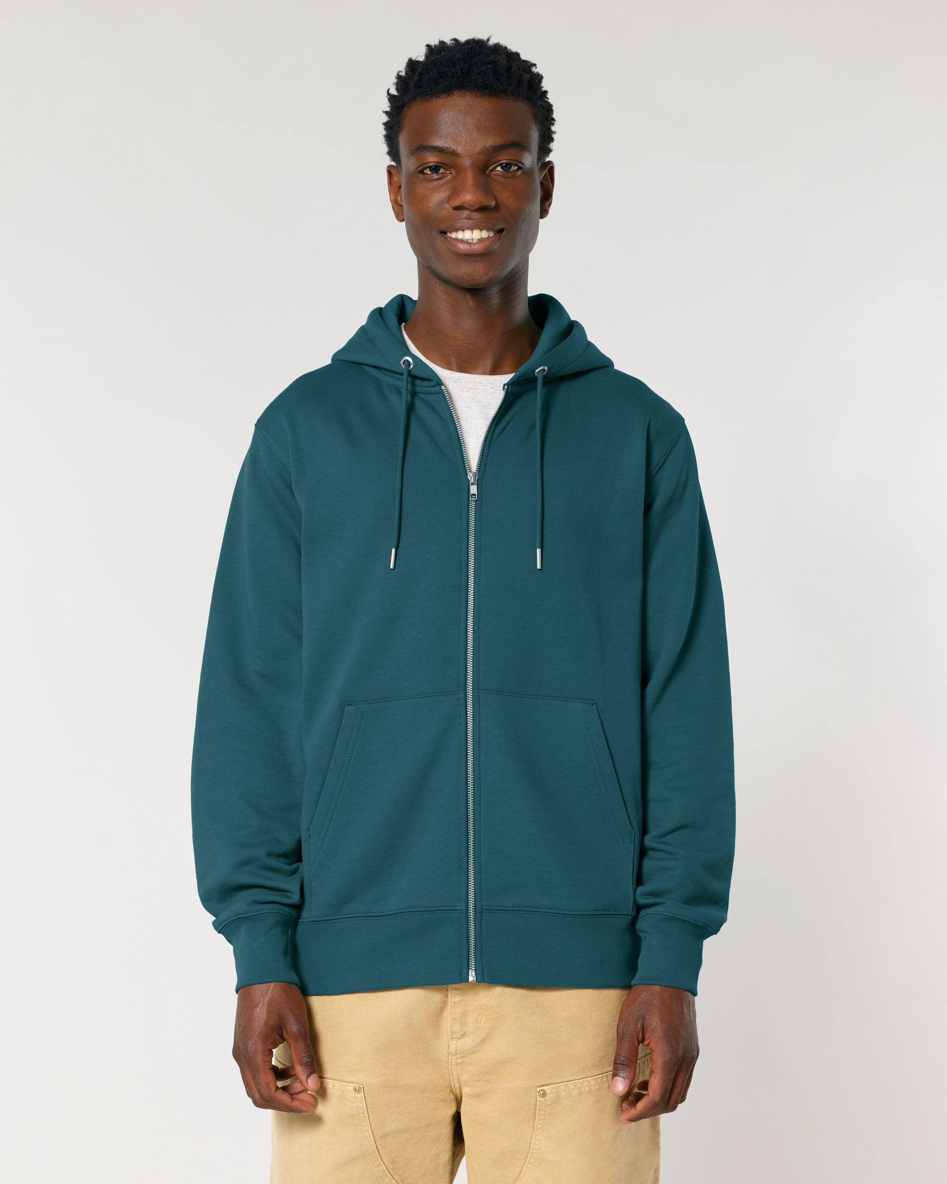 Organic Unisex Zipped Hoodie Medium fit - Cultivator 2.0