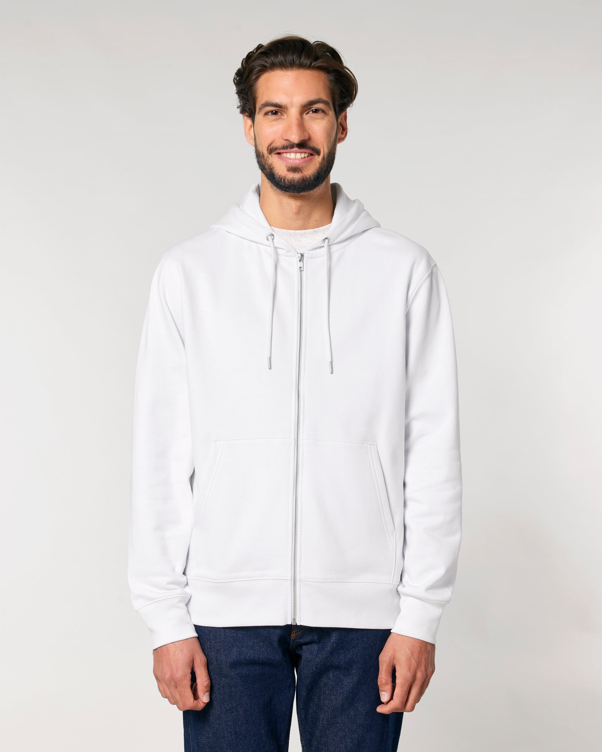 Organic Unisex Zipped Hoodie Medium fit - Cultivator 2.0