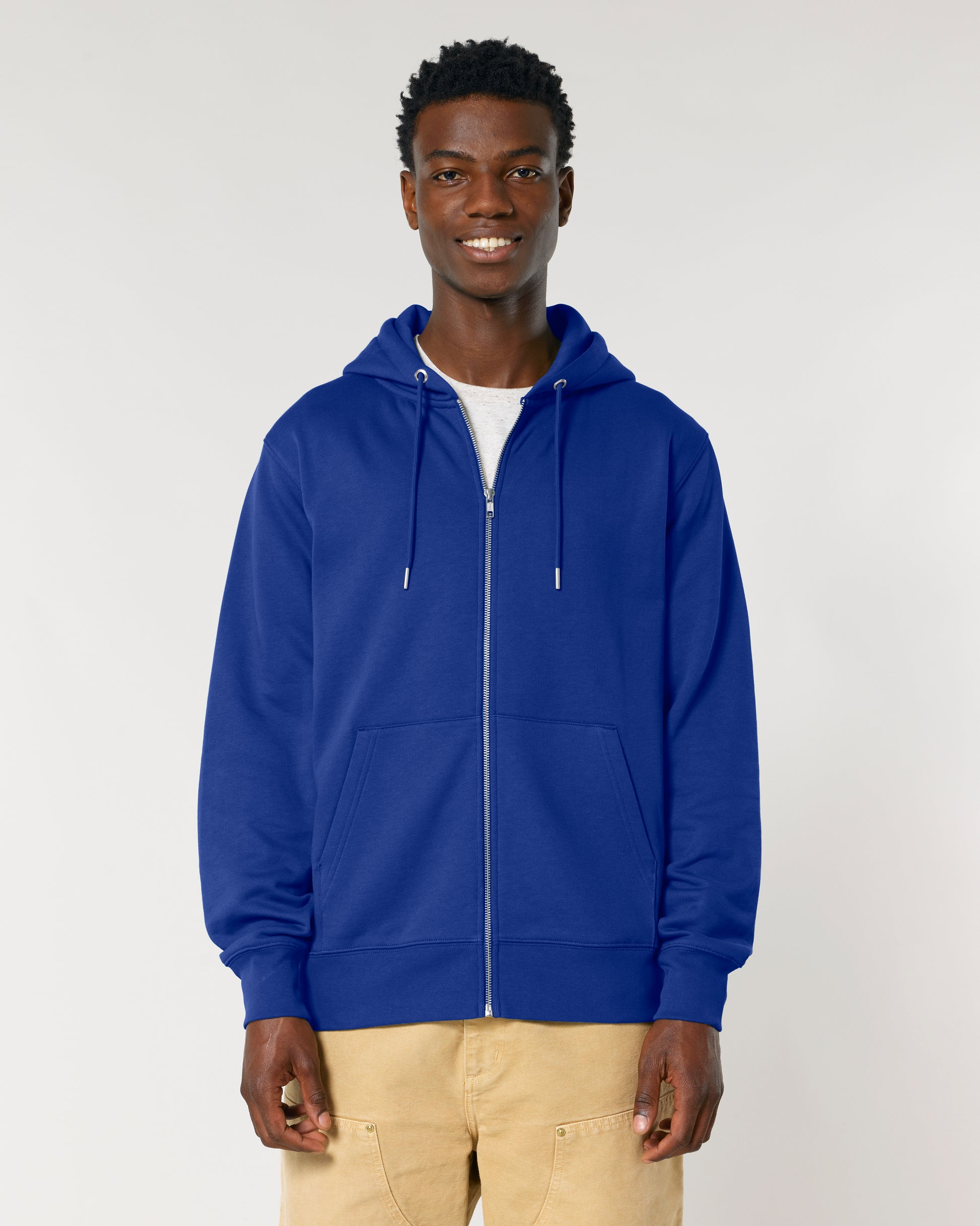 Organic Unisex Zipped Hoodie Medium fit - Cultivator 2.0