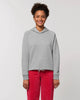 Organic Cropped Hooded Sweat Women Normal Fit - Stella Bower