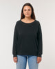 Organic women round neck sweat relaxed fit - Stella Dazzler
