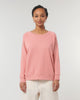 Organic women round neck sweat relaxed fit - Stella Dazzler