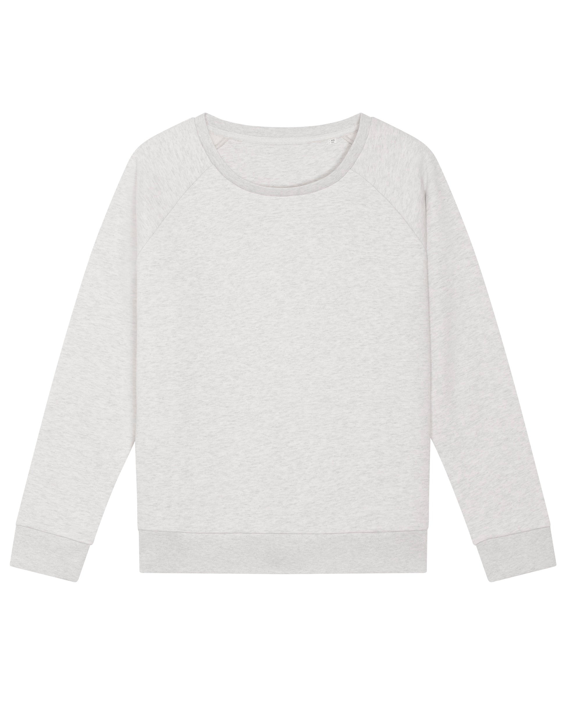 Organic women round neck sweat relaxed fit - Stella Dazzler