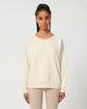 Organic women round neck sweat relaxed fit - Stella Dazzler