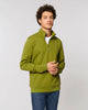 Organic men quarter zip sweat fitted- Stanley Trucker